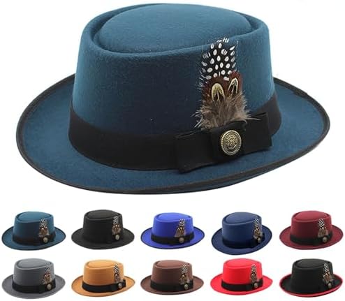 Generic Short Brim Fedora Hats for Men Women