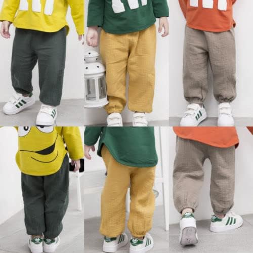 Cotton Linen Joggers for Toddlers