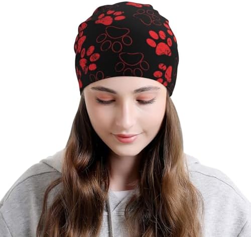 Stylish Skull Capped Beanie for Men Women Winter