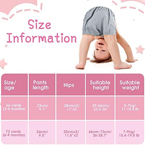 Sintege Summer Linen Bloomers for Baby