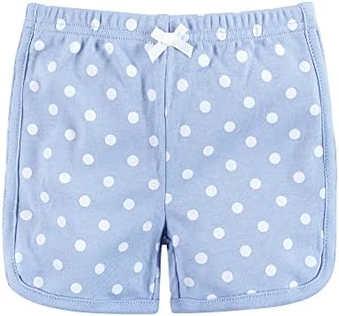 Hudson Baby 4-Pack Baby Shorts for Girls
