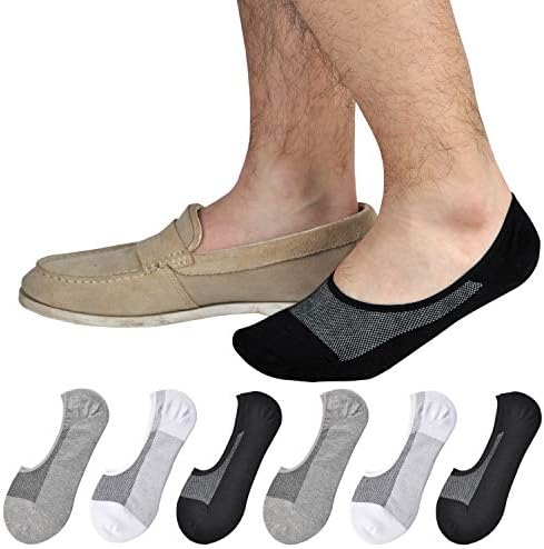 JORMATT No Show Socks for Men Comfort Durability