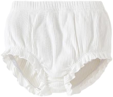 SOBOWO 3-Pack Baby Ruffle Shorts