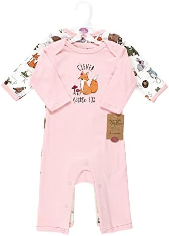 Hudson Baby Touched by Nature Organic Cotton Coveralls