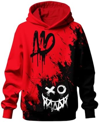Wangstar Graphic Hoodies for Boys 8-16