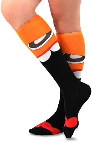 TeeHee Crazy Fun Knee High Socks for Women Party Events