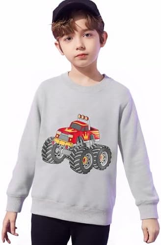 Exciting Dinosaur Adventure Boys Crewneck Sweatshirt