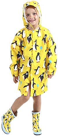 HTER - Cartoon Kids Rain Coated Jacket