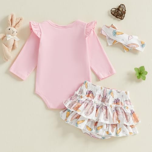 Gueuusu My First Easter Baby Girl Outfit Set
