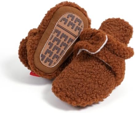 Babelvit Soft Fleece Booties for Newborns