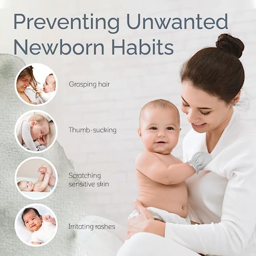 KiddyCare Hand Mittens for Newborn Baby