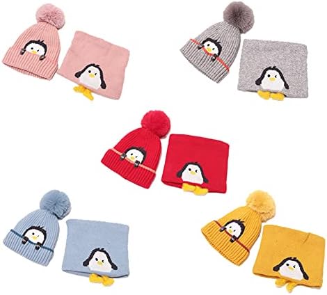 Ztexkee Cartoon Penguin Winter Set