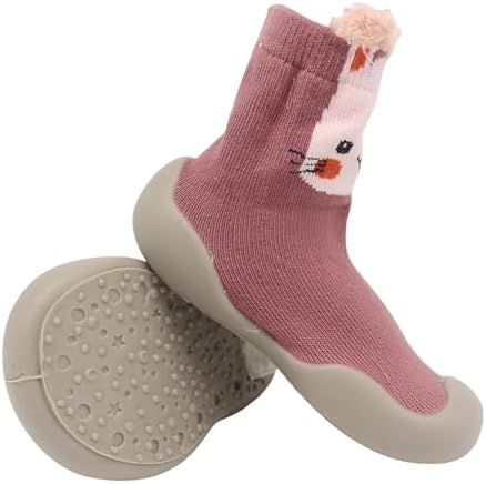 Icosylify Baby Boys Girls First Walking Shoes Anti-Slip Soft Sole