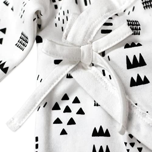 HonestBaby Unisex-Baby Kimono Coverall Organic Cotton