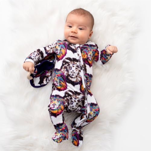 Bums Roses Bamboo Footies for Babies