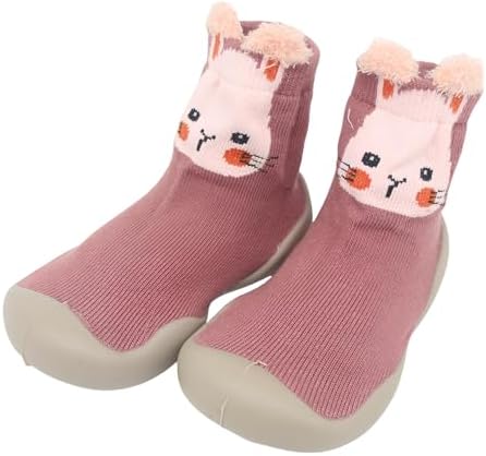 Icosylify Baby Boys Girls First Walking Shoes Anti-Slip Soft Sole