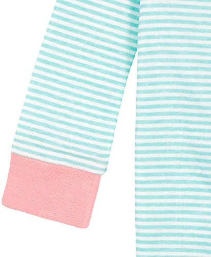 Gerber Baby Girls 2-Pack Footed Pajamas