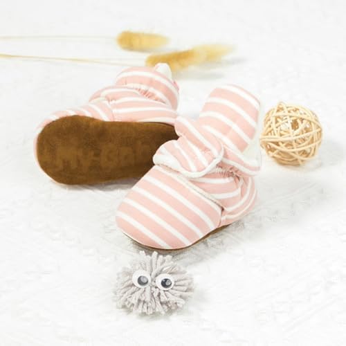 Warm Fleece Winter Booties for Newborns