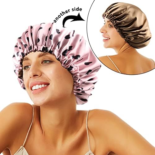 Adjustable Silky Satin Sleep Cap for Kids
