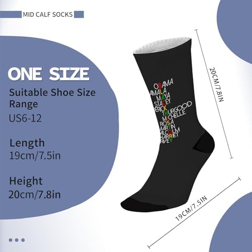 Brilliant Black Kid Black History Month Dress Socks