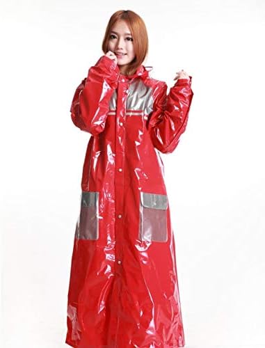 Foldable raincoat for men and women - thick durable and weatherproof