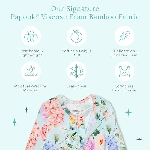 Posh Peanut Footie Pajamas for Baby Girls