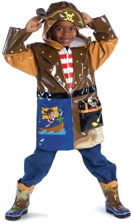 Pirates Umbrella Rain Jacket for Babies