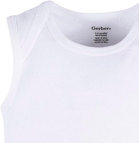 Gerber Baby Girl Multi-Pack Sleeveless Onesies