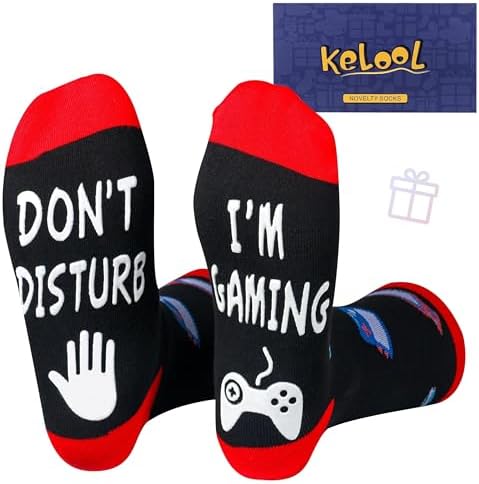 Do Not Disturb Gaming Socks for Men