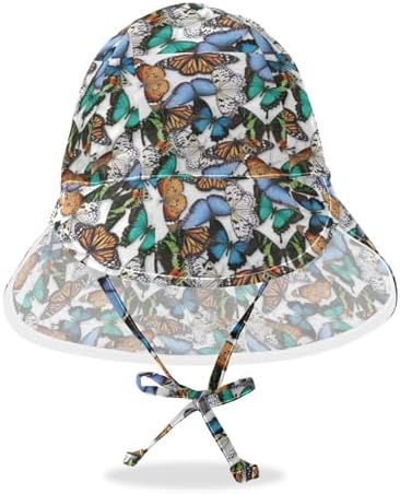 Bright Butterflies Baby Sun Hat for Kids