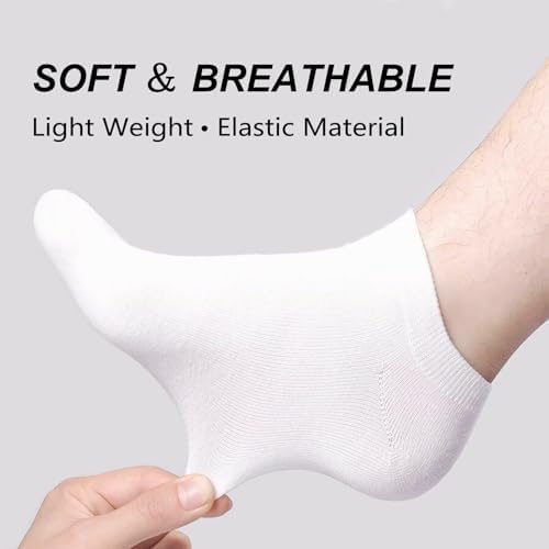 RICHBULL 200-Pair Ankle Socks