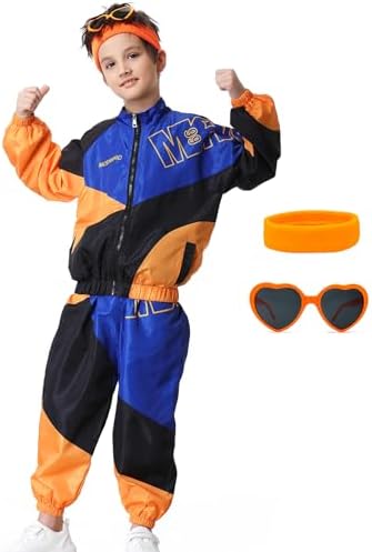 Retro 80s90s Hip Hop Outfit for Kids