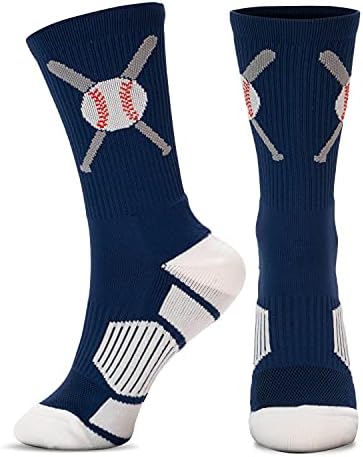ChalkTalkSPORTS Baseball Mid-Calf Socks for Youth Adults