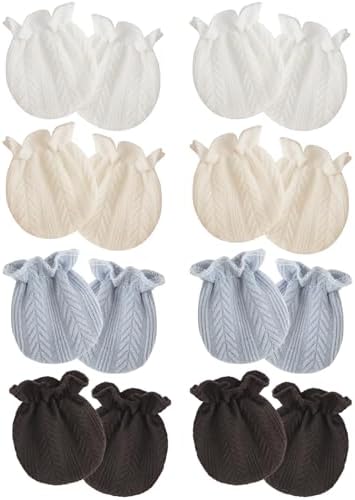 Soft Hypoallergenic Newborn Mittens
