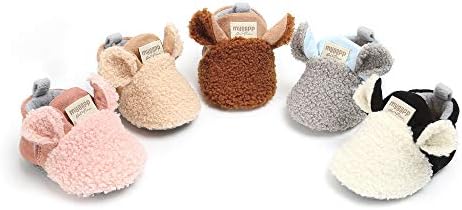 Love Cozy Fleece Slippers for Infant Toddler Baby