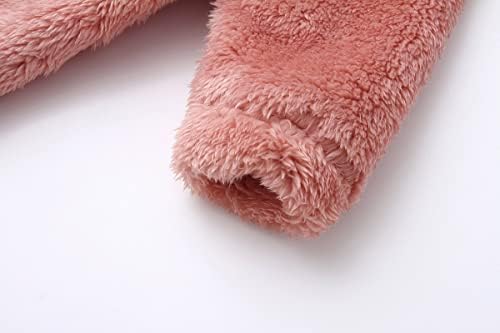 Newborn Baby Snowsuit Fleece Lined Onesie Outfits