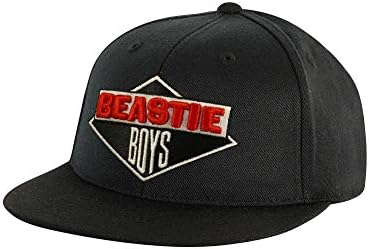 Beastie Boys Mens Diamond Logo Snapback Cap Black