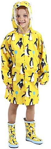 HTER - Cartoon Kids Rain Coated Jacket
