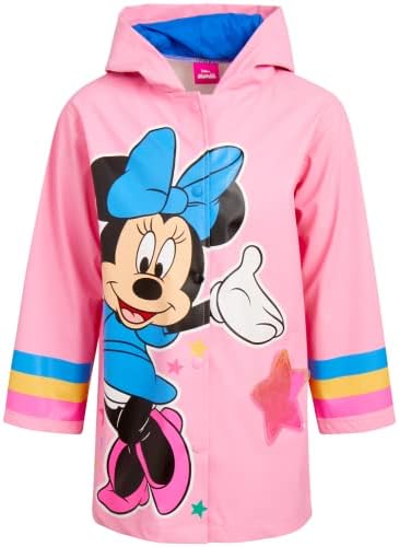 Disney Girls Raincoat with Minnie or Frozen Print 1
