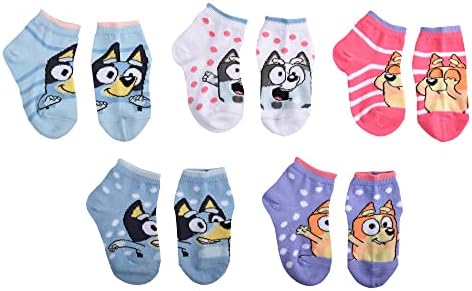 Adorable Bluey Girls Multi Pack Socks for Kids