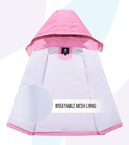 Perfect for Kids Waterproof Rain Jacket for Boys Girls