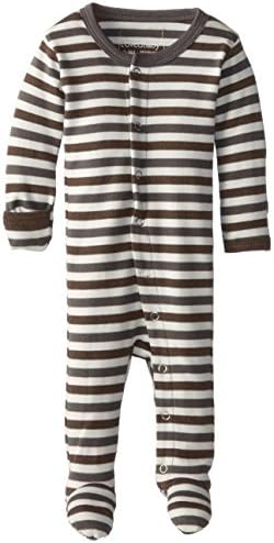 Lovedbaby Organic Baby Snap Footie for Girls