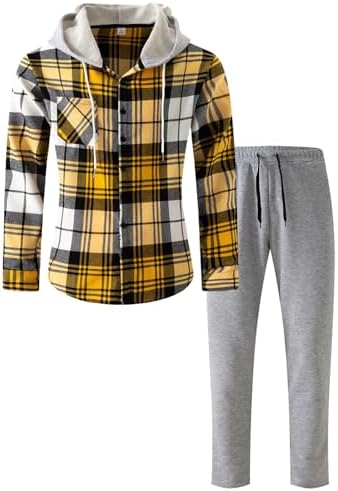 Mens Comfortable Active Tracksuit Set