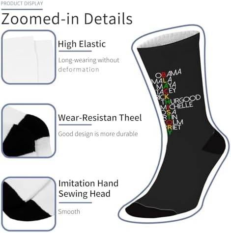 Brilliant Black Kid Black History Month Dress Socks