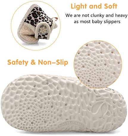 Warm Soft Fuzzy Slippers for Babies