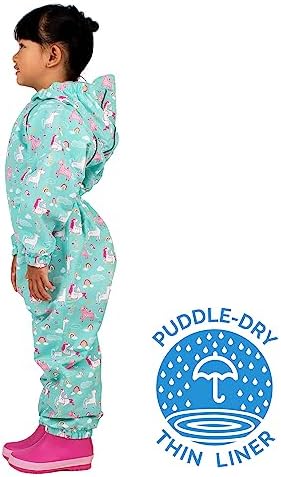 JAN JUL Waterproof Windproof rain coveralls for kids
