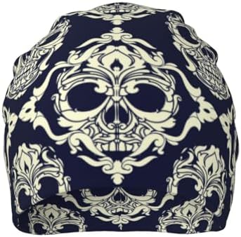 Unisex Skull Beanie Soft Winter
