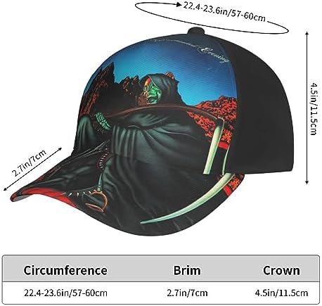 Adjustable Baseball Cap Cool Breathable for Day Night Use