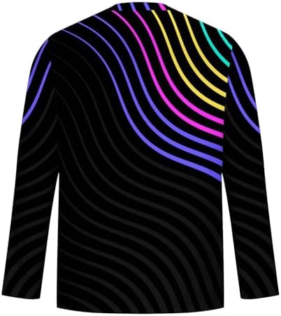 Warm Cozy Mens Stripped Casual Tracksuit Set