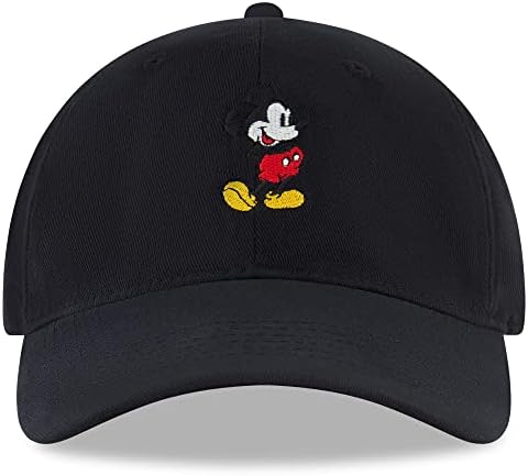Disney Mens Baseball Cap Mickey Mouse Adjustable Hat